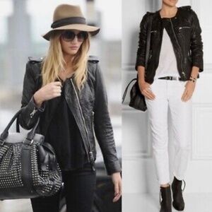 ISABEL MARANT ETOILE LEATHER JACKET